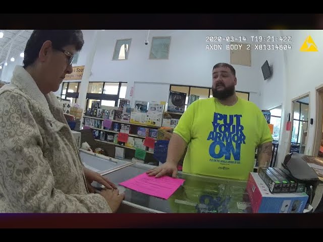 Video thumbnail for Body Cam shows woman being arrested for stealing roll of toilet paper from store restroom