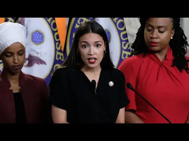 Video thumbnail for Squad Member Shreds President Biden - Says He Is Complicit In 'Massacre'