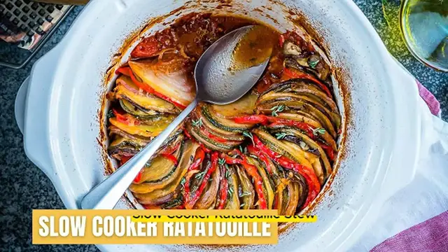 Video thumbnail for Rustic Ratatouille_ Slow Cooker Vegetable Stew