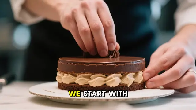 'Video thumbnail for Chocolate and fig mousse cake'