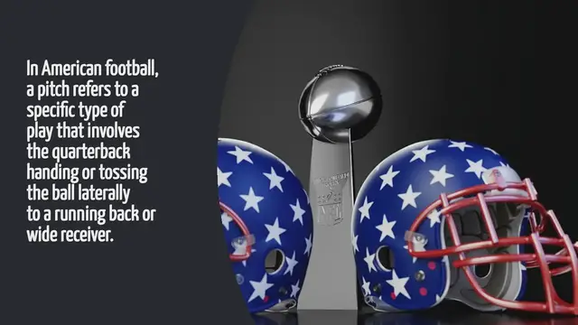 Video thumbnail for What Is A Pitch In American Football