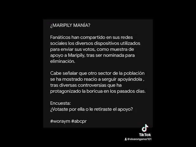 Video thumbnail for ¿MARIPILY MANÍA?Fanáticos han compartido en sus redes sociales los diversos dispositivos utilizados