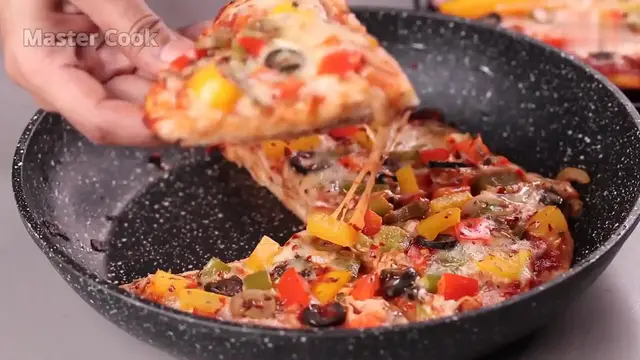 Video thumbnail for Cheese Pan Pizza Recipe Recipe Without Oven