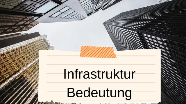 Video thumbnail for Infrastruktur Bedeutung