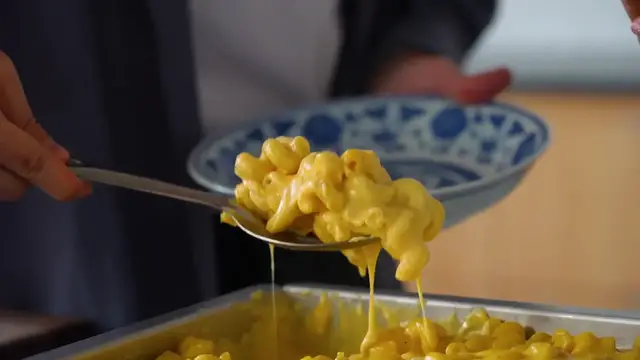 'Video thumbnail for Recreating Stouffer's Macaroni and Cheese Recipe ¦ Eric Kim ¦ NYT Cooking (720p 24fps)'