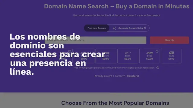 Video thumbnail for 5 alternativas baratas a Google Domains tras el cierre
