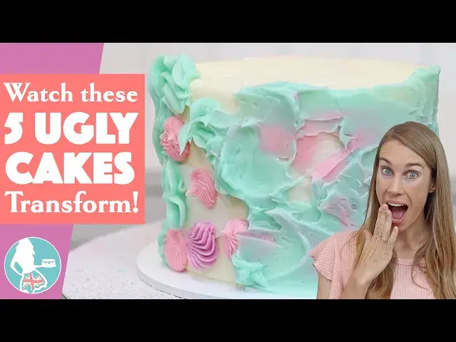 Video thumbnail for You Won’t Believe How These 5 UGLY Cakes Transform!