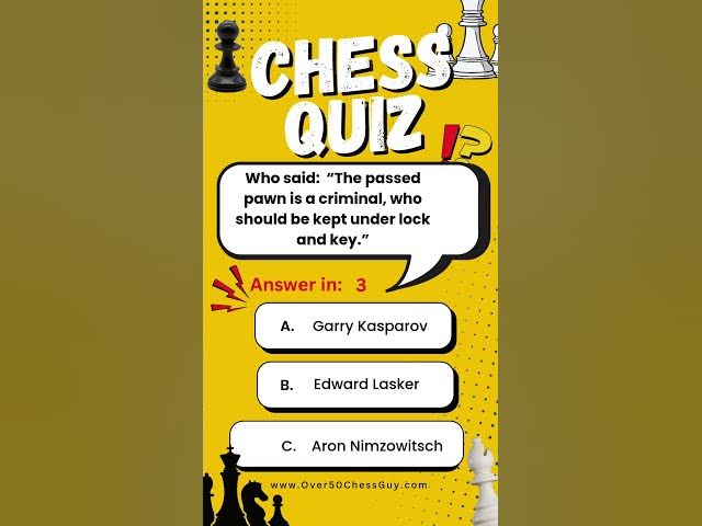 Video thumbnail for Only True Chess Fans Know This Quote #chess #trivia