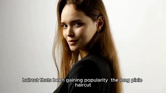 Video thumbnail for Long Pixie haircut