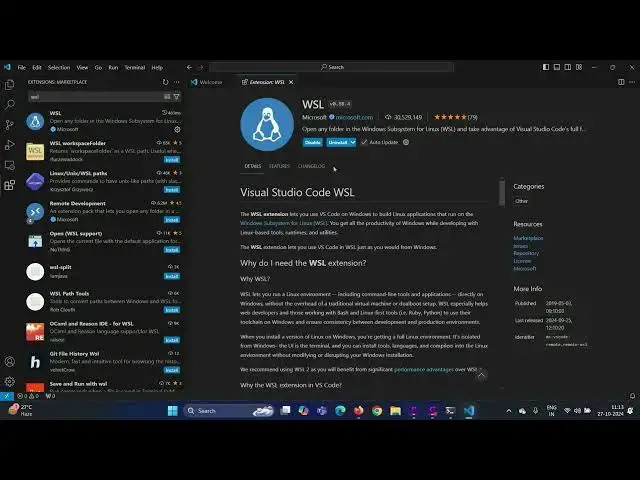 'Video thumbnail for How to Open WSL2 Terminal and Folder in VS Code (Visual Studio Code) on Windows 11'