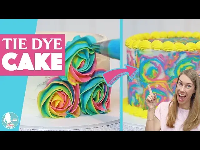 Video thumbnail for Tie Dye Cake