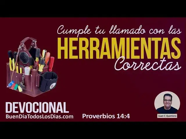 'Video thumbnail for Herramientas adecuadas'