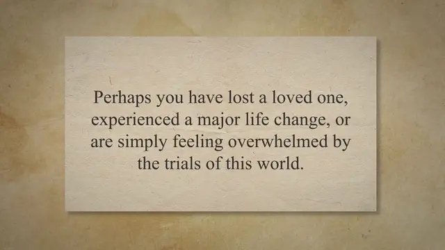 Video thumbnail for Healing Scriptures for Grief: 22 Kjv Bible Verses