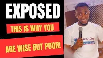 Video thumbnail for 😱EXPOSED: Why you are WISE but POOR 🔥#wealth #wealthcreation