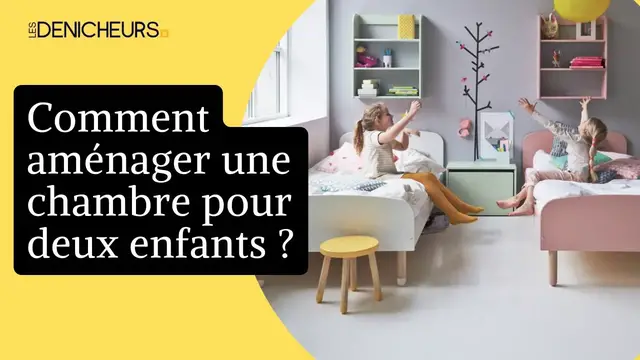 'Video thumbnail for 🧒 Chambre pour 2 enfants : nos conseils pour bien l'aménager ♀️ ♂️'