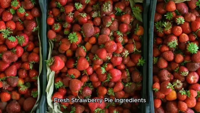 Video thumbnail for Strawberry pie recipe