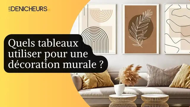 Video thumbnail for 🖼️ Quels tableaux utiliser pour une décoration murale ? ​💯​