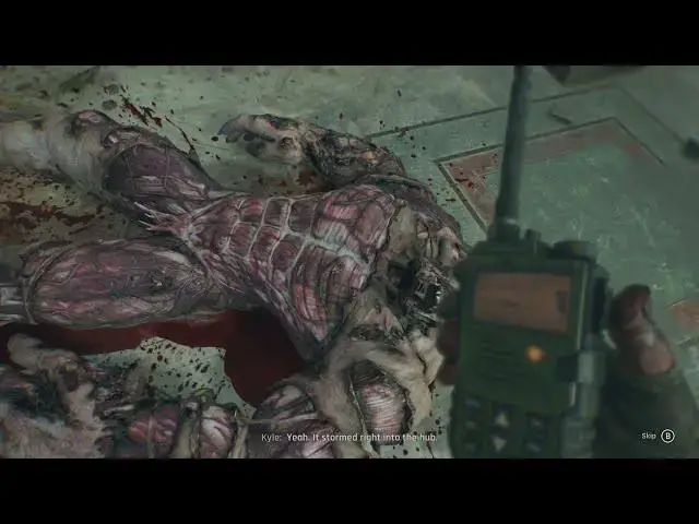 'Video thumbnail for Dying Light: The Beast - Life After Life: Kyle Crane Extracts GSB | Injects Himself Chimera Cutscene'