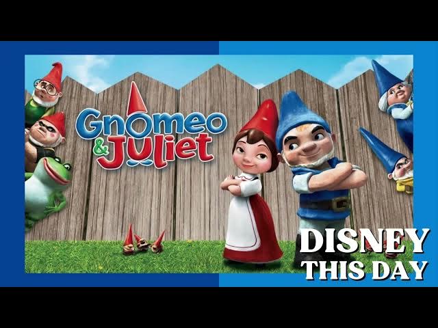 Video thumbnail for Gnomeo and Juliet | DISNEY THIS DAY | February 11, 2011