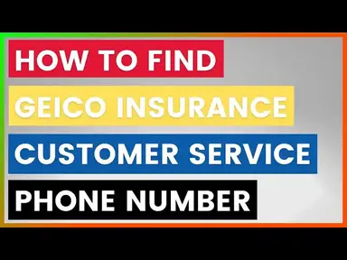'Video thumbnail for How To Find GEICO Insurance Customer Service Phone Numbers? [in 2025]'
