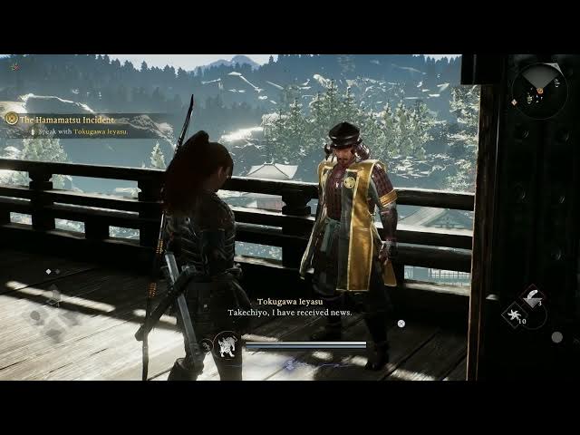 Video thumbnail for Nioh 3 - The Hamamatsu Incident: Speak with Tokugawa Ieyasu & Honda Todakatsu (Eternal Rift Travel)