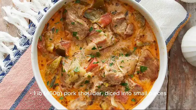 Video thumbnail for green chili recipe