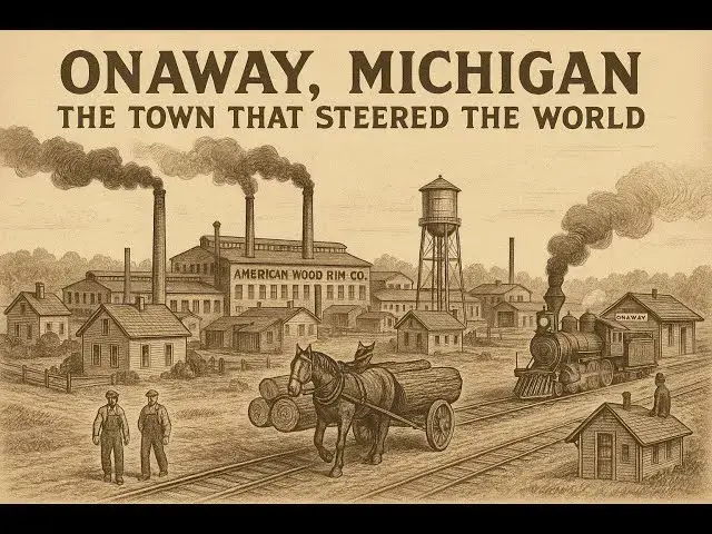 'Video thumbnail for Onaway, Michigan: The Town That Steered the World'