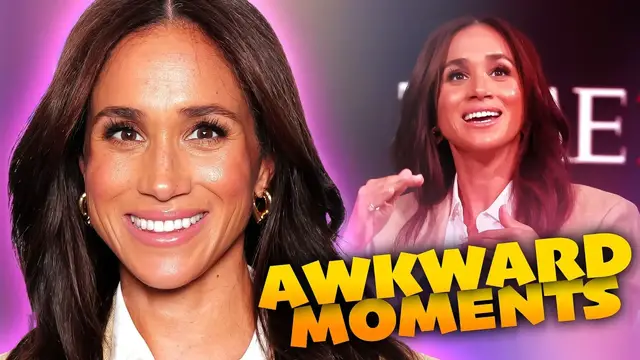 'Video thumbnail for Famous People Meghan Markle's Had Awkward Moments With'