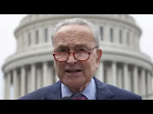 'Video thumbnail for Chuck Schumer Humiliated On Live TV - Trump Broke Him'