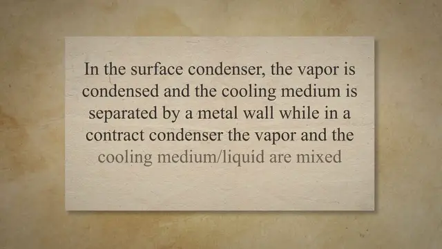Video thumbnail for There are Two Types of Condensers