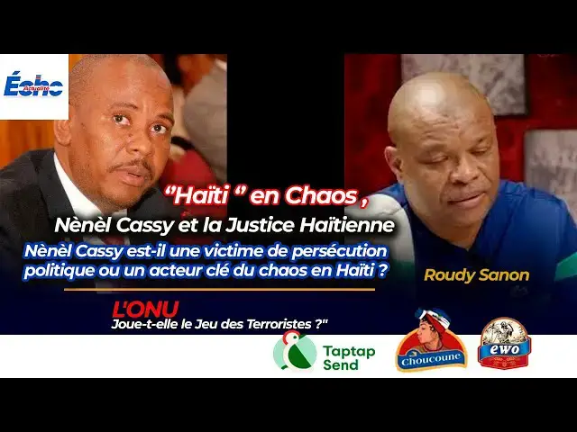 'Video thumbnail for "Haïti : L'ONU Stoppe les Drones Kamikazes, Cassy et l'Autodéfense Selon Roudy Sanon"'