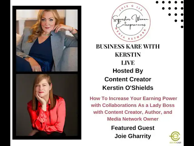 Video thumbnail for 209. How To Increase Your Earning Power As A Lady Boss With Media Network Owner Joie Gharrity