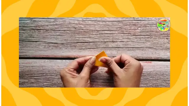 Video thumbnail for Paper Craft  How To Make Paper Leaf