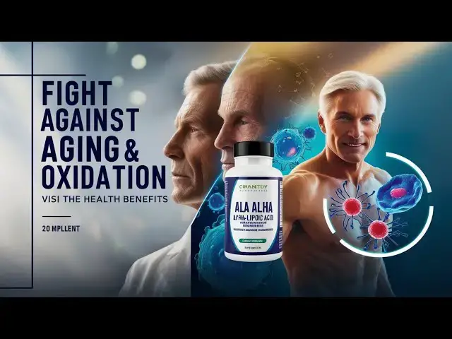 Video thumbnail for Fight Aging and Oxidation with ALA: Boost Health with This Vital Compound