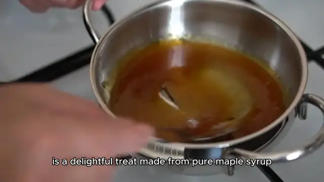 'Video thumbnail for Maple taffy recipe '