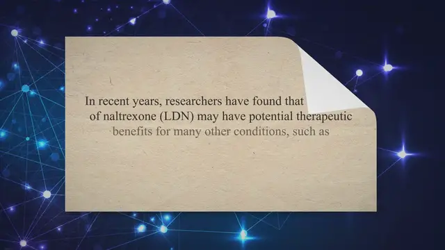 Video thumbnail for Understanding the Potential Side Effects of Low-Dose Naltrexone