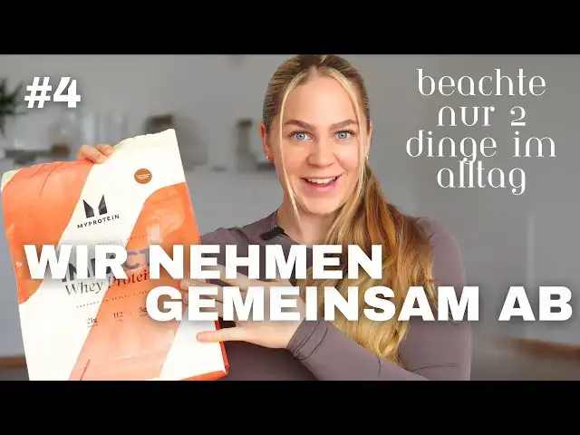 Video thumbnail for GEMEINSAM ABNEHMEN 2025 #4 | 2 leichte Tipps für den Alltag