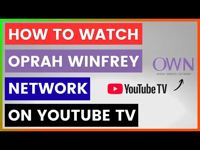 Video thumbnail for How To Watch Oprah Winfrey Network (OWN) On YouTube TV? [in 2026]