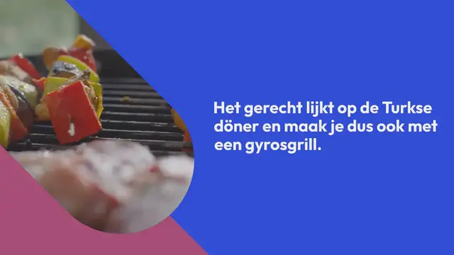 Video thumbnail for Echte griekse pita gyros recept