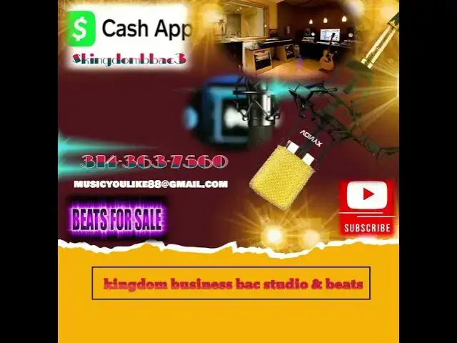 Video thumbnail for bless kingdom beat  i i  #studiolife #beat