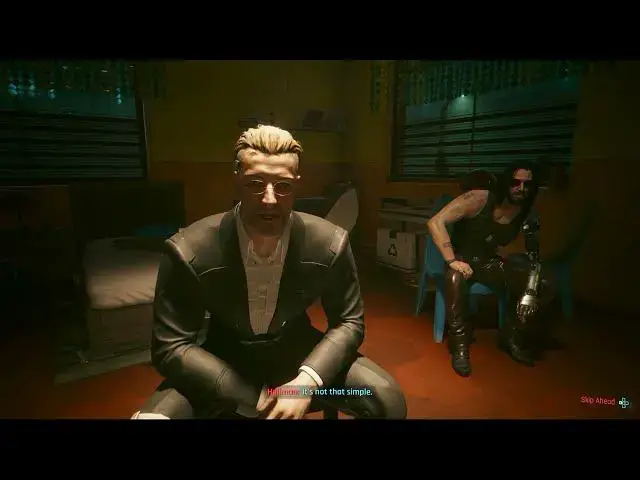 Video thumbnail for Cyberpunk 2077 - Life During Wartime: Talk To Anders Hellman (Gives Biochip Blueprint)