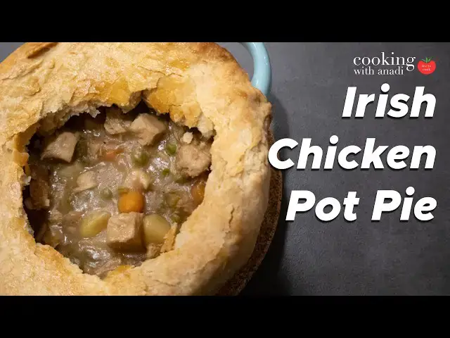 Video thumbnail for Guinness Chicken Pot Pie: A Hearty Irish Celebration!