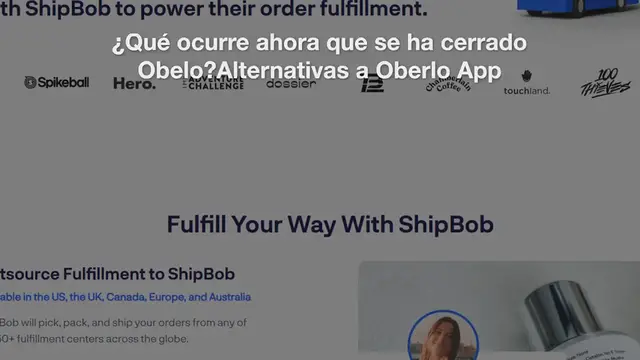 Video thumbnail for ¿Qué ocurre ahora que se ha cerrado Obelo? Alternativas a Oberlo App