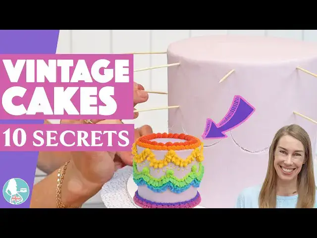 'Video thumbnail for 10 Secrets for Vintage Cakes'