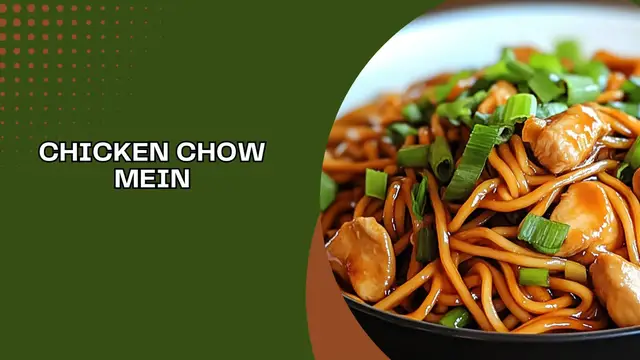 'Video thumbnail for Chicken Chow Mein '
