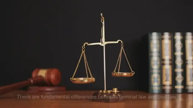 Video thumbnail for Differences between civil and criminal law www.e-lawresources.co.uk