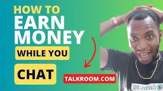 Video thumbnail for This Site PAYS for CHATTING 😱(Talkroom.com Review) #makemoneyonline #chat #viral #earningapp