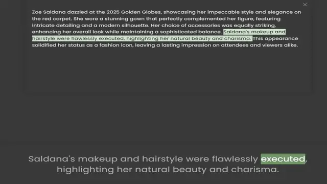 Video thumbnail for the red carpet. She wore a stunning gown that perfectly complemented her figure, featuring intricate detailing and a modern silhouette. Her choice of accessories was equally striking, enhancing her overall look while maintaining a sophist