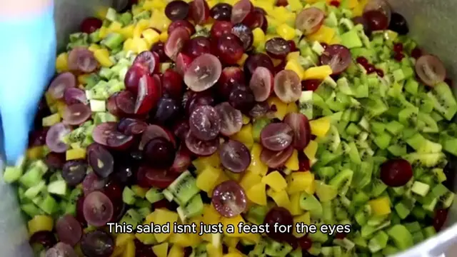 Video thumbnail for Tomato Peach Chicken Salad