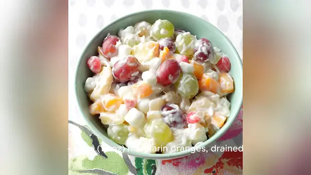 Video thumbnail for ambrosia recipe